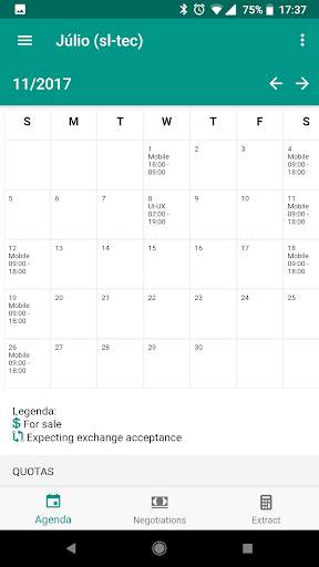 Schedule App screenshot 4