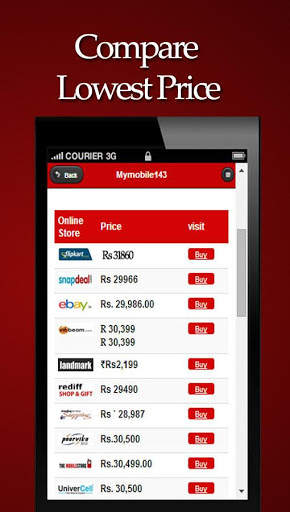 Mobile Price Compare and Buy screenshot 2