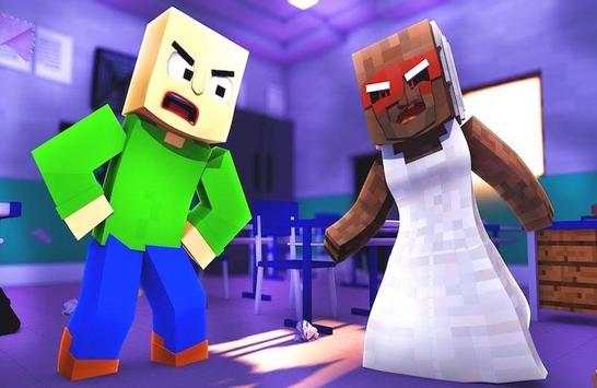 Scary Granny 2 vs Basic Bald Math Teacher Game screenshot 2