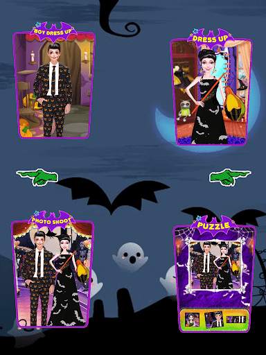 Halloween Makeup Salon Games For Girls screenshot 5