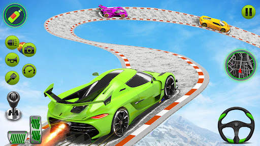 Impossible Mega Ramp Car Stunt screenshot 3