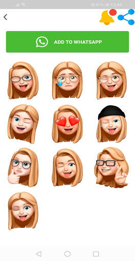 New Emojis Stickers 3D For WhatsApp 2021 screenshot 2