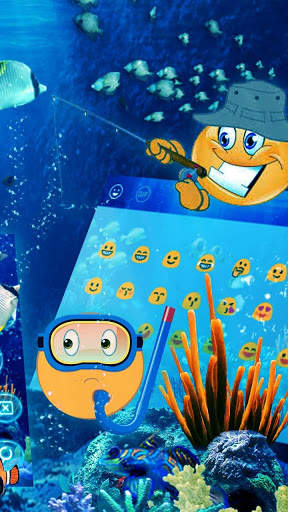 Underwater Aquarium Fish Keyboard screenshot 3