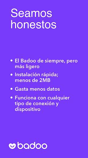 Badoo Lite: Ligar, app citas screenshot 1