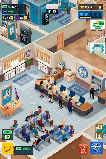 Idle Police Tycoon - Cops Game screenshot 5