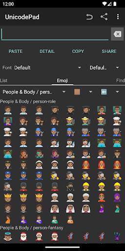 Unicode Pad screenshot 3