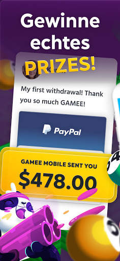 GAMEE Prizes: Geld verdienen screenshot 1