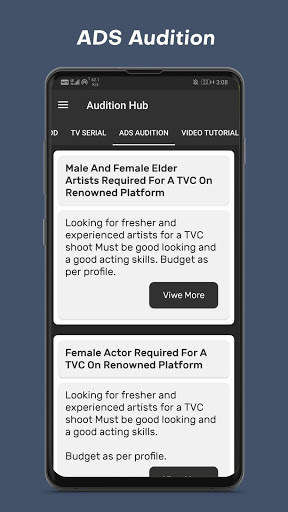 Audition Hub - Bollywood & serial Audition Updates screenshot 3