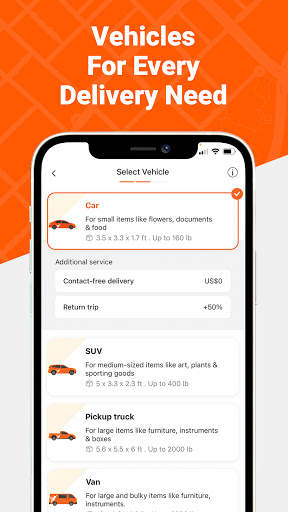 Lalamove US - 24/7 On-Demand Delivery App screenshot 4