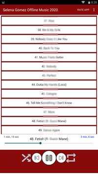 Selena Gomez Offline Music (All Songs) 2020 screenshot 5