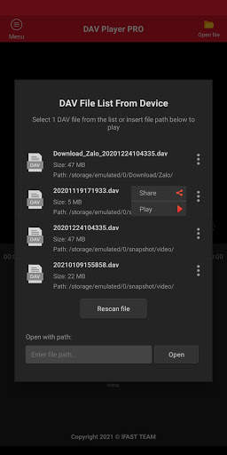 DAV Player Pro screenshot 6