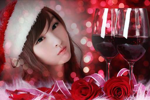 Romantic Photo Frame 1 تصوير الشاشة