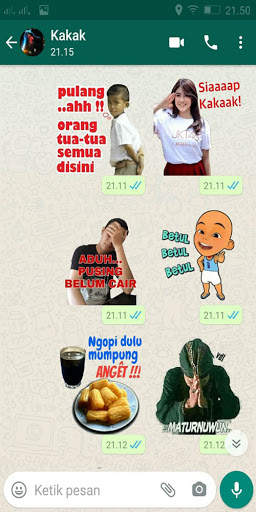 Sticker Lucu for WhatsApp screenshot 5