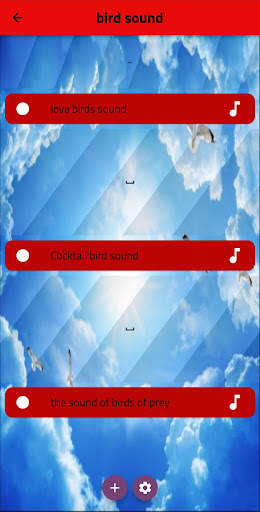 bird sound screenshot 1