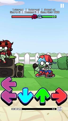 Plants vs Rappers FNF Mod screenshot 1