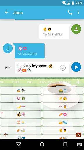 Tea Wallpaper - Emoji Keyboard screenshot 4
