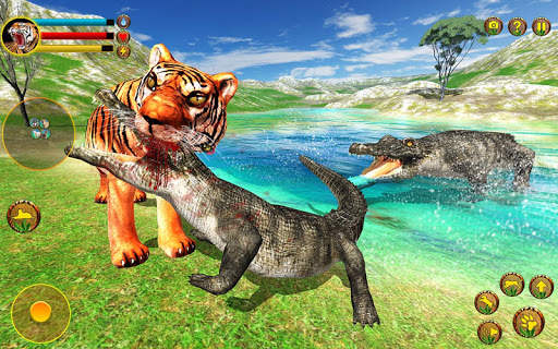 Wild Tiger Simulator 3d animal games screenshot 3