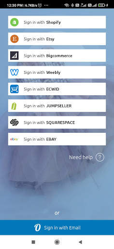 Outfy screenshot 1