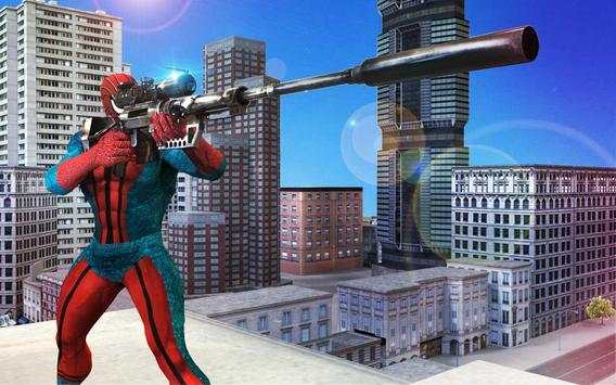 Spider vs Monster Hero Sniper Shooting screenshot 3