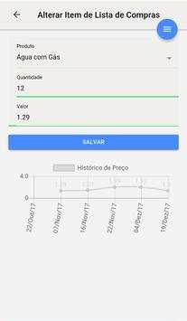 Shopping List: line and bar charts, budge control screenshot 8