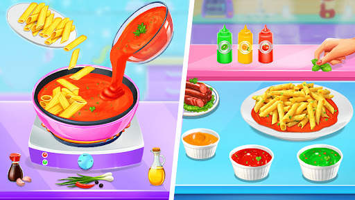 Make Pasta Cooking Girls Games screenshot 2