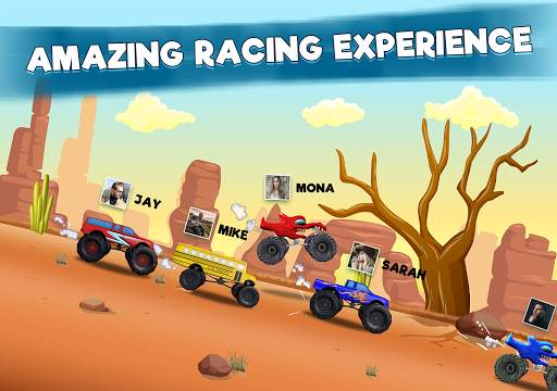 Car Race - Down The Hill Offroad Adventure Game screenshot 16