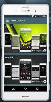 Themes Catalog X(Xperia Theme) स्क्रीनशॉट 2