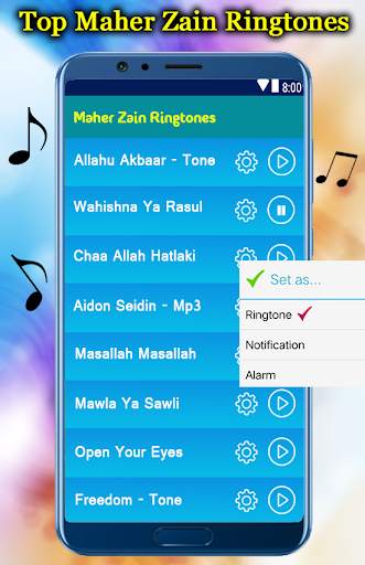 Top Ringtones of Maher Zain : Arabic Best Sound screenshot 1