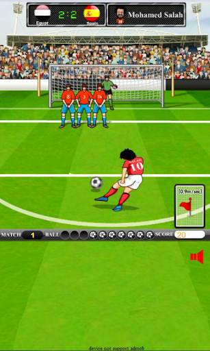 Ronaldo Messi Neymar Salah Football star free kick screenshot 8