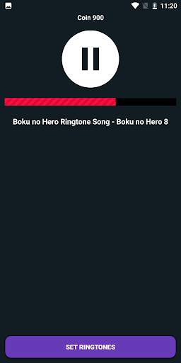 Boku No Hero Academia Ringtone Alarm Sounds screenshot 4