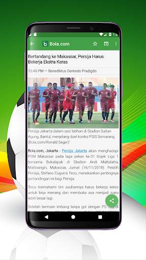 Berita Bola screenshot 1