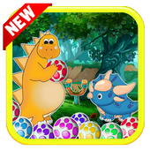 Dinosaur Rescue Pop : New Bubble Shooter Eggs 2020 icon