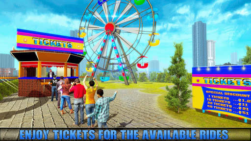 Theme Park Swings Rider Game screenshot 12