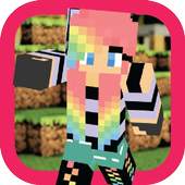 Girlfriend in Minecraft PE 2