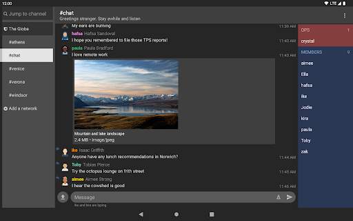 IRCCloud screenshot 12