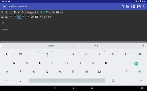Text to HTML Converter 15 تصوير الشاشة