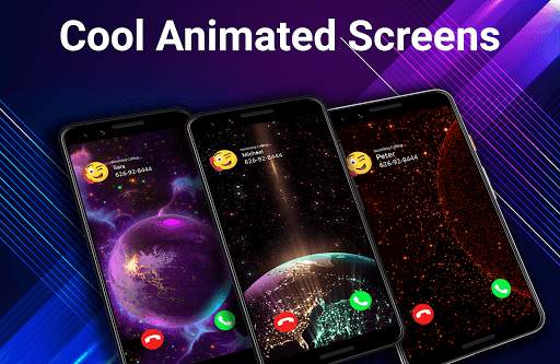 Color Calling Screen Theme - Color Phone Flasher 1 تصوير الشاشة