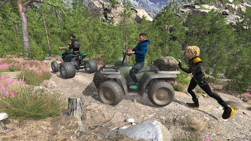 Bike Game Atv Quad Car Offroad screenshot 9