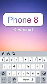 Smart New Keyboard For iPhone 8 screenshot 3