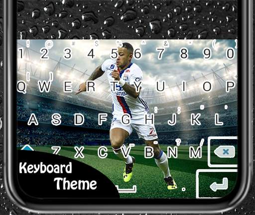 Memphis Depay Keyboard Simple screenshot 1