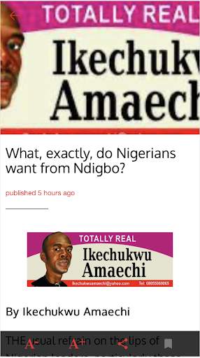 Vanguard news app screenshot 7