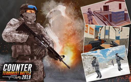 Fire Free Counter Terrorist: Gun Simulator Games screenshot 3
