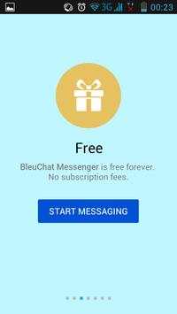 BleuChat Messenger screenshot 2
