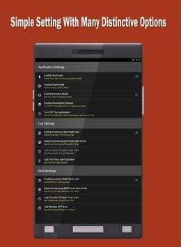Flashlight Alert On Call & SMS screenshot 3