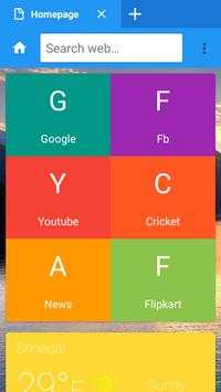 4G Speed Browser screenshot 1