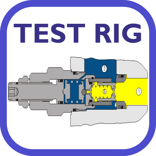 Hydraulics training virtual test rig simulation icon
