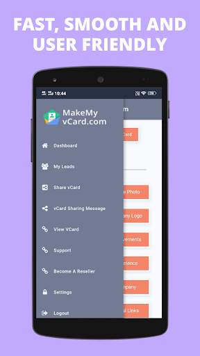 Digital Business Card Maker App by Make My vCard screenshot 9