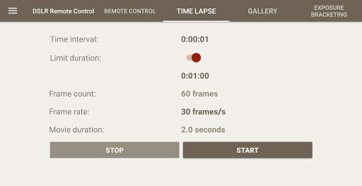 DSLR Camera Remote Control screenshot 2