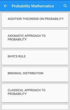 Probability Mathematics screenshot 1