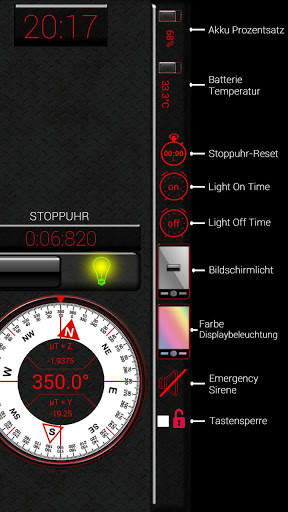 LED-Taschenlampe - Kompass screenshot 1